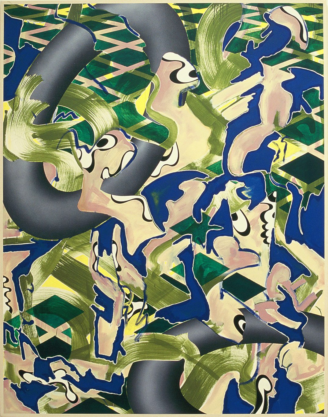 untitled(2), acryl on canvas, 230 x 180 cm