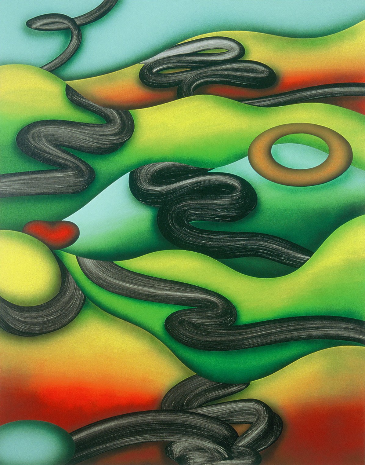 untitled, acryl on canvas, 190 x 150 cm