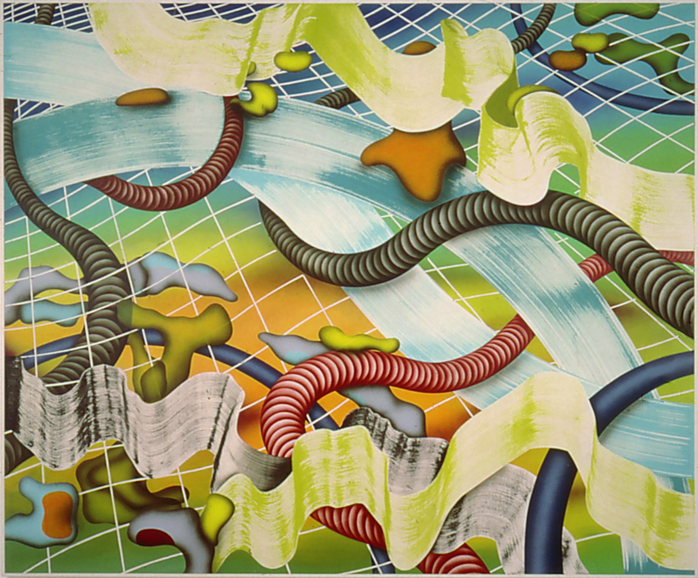 untitled(2), acryl on canvas, 230 x 280 cm