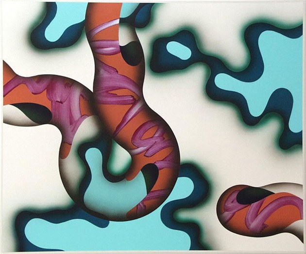 moneglia#1, acryl on canvas, 100 x 125 cm