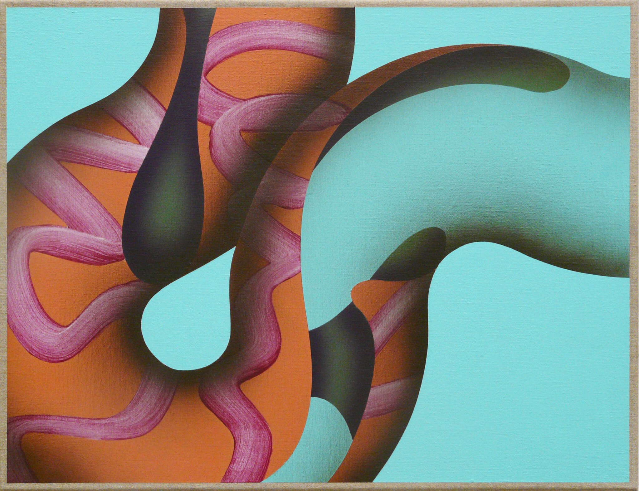 moneglia#2, acryl on canvas, 65 x 50 cm
