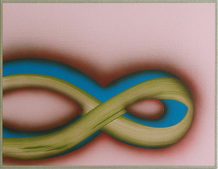 moebius8, acryl on canvas, 50 x 65 cm