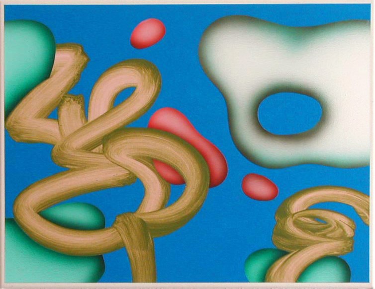 popeye&erwtje, acryl on canvas, 50 x 65 cm