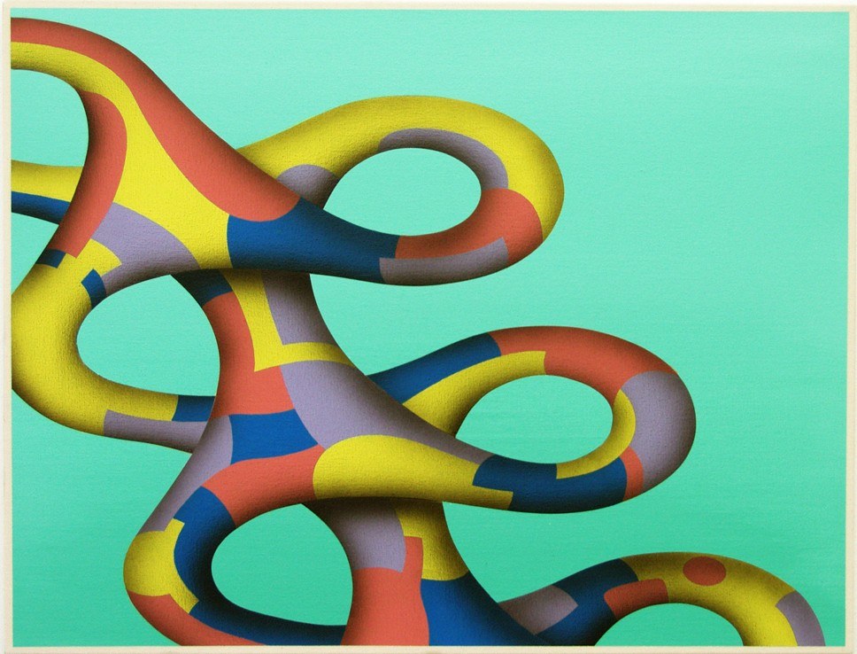 bws/hoch2#2, acryl on canvas, 50 x 65 cm