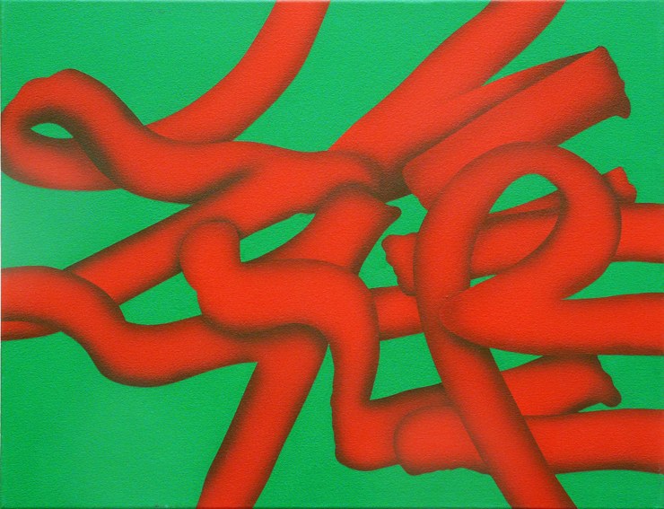 untitled(3), acryl on canvas, 50 x 65 cm