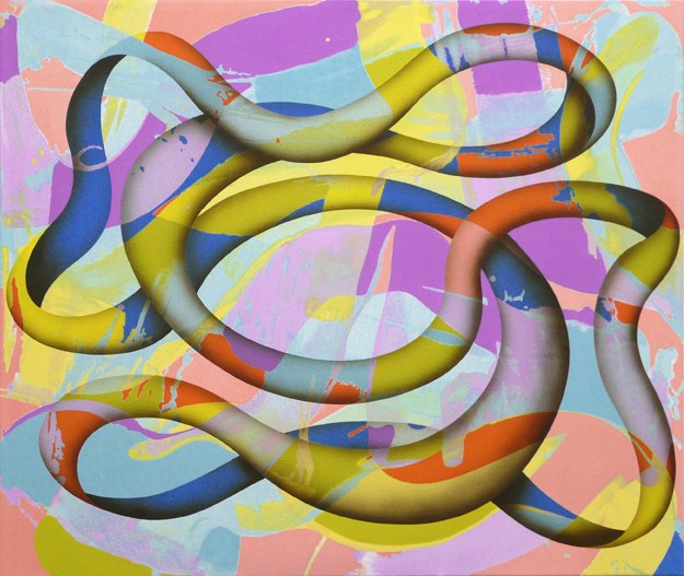 untitled(ndk), acryl on canvas, 110 x 130 cm