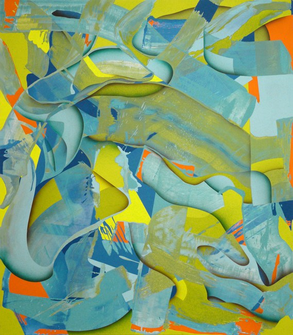 untitled(2320A)#1, acryl on canvas, 230 x 200 cm