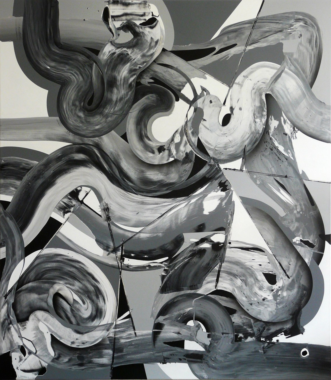 untitled(2320B)#3, acryl on canvas, 230 x 200 cm