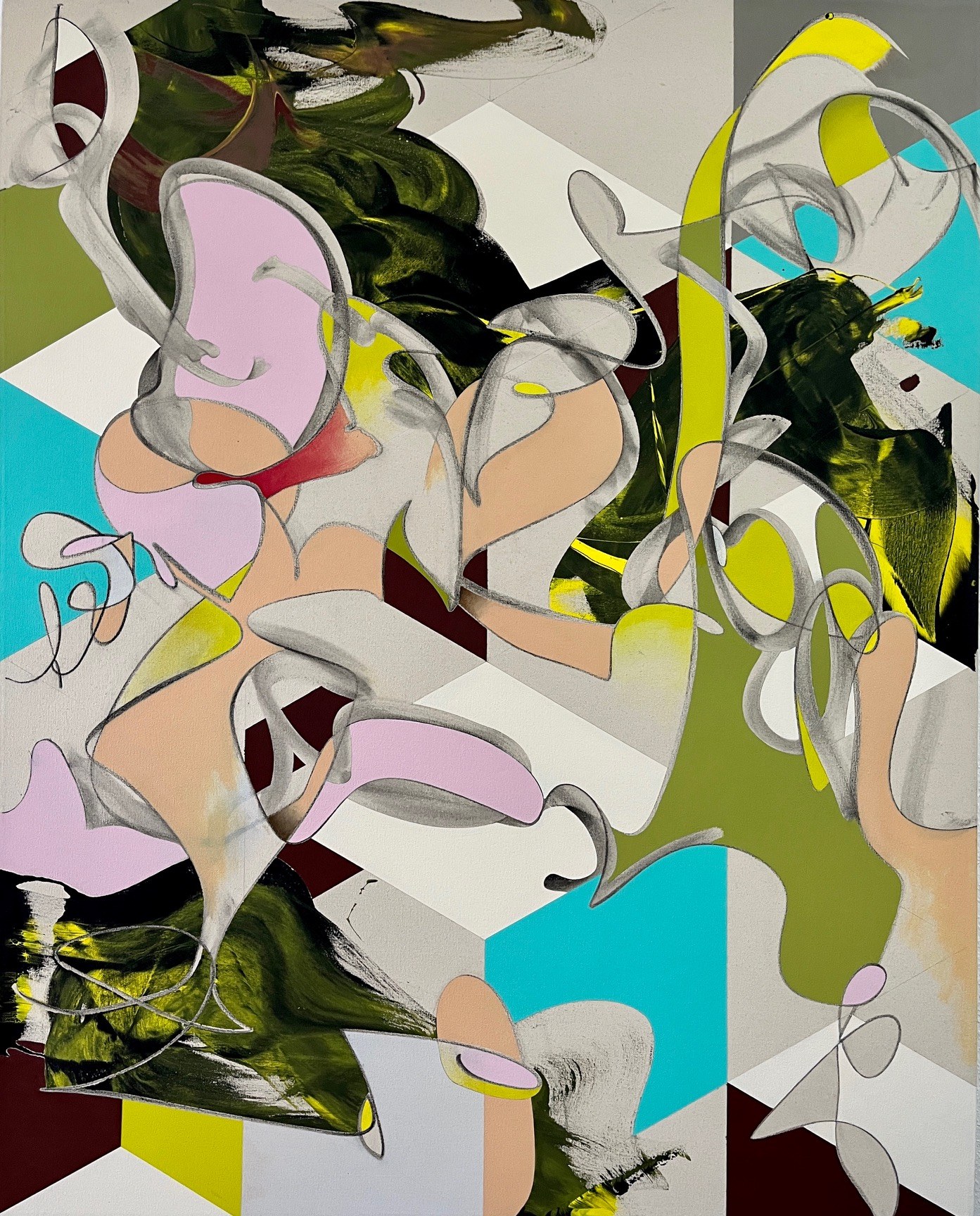 untitled(1)-acryl on canvas-150 x 120 cm
