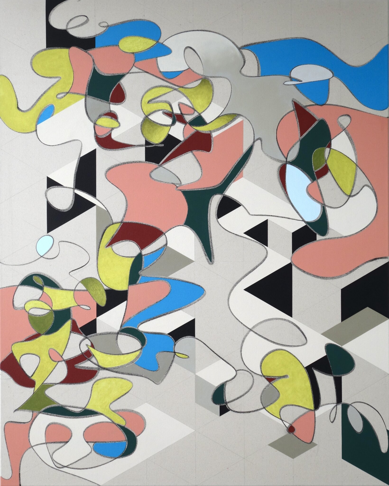 untitled(3)-acryl on canvas-150 x 120 cm