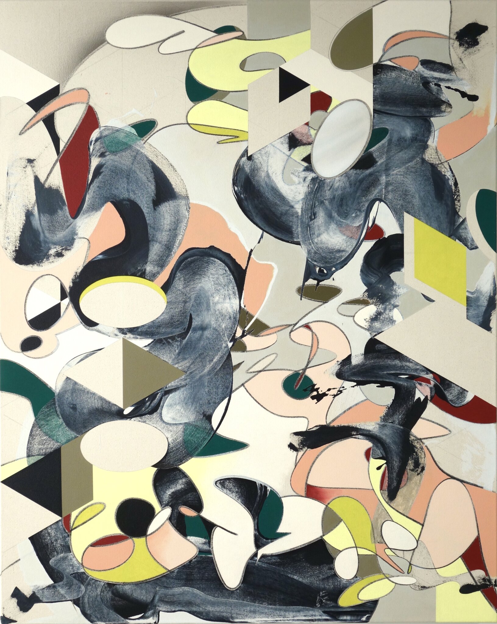 untitled(4)-acryl on canvas-150. x 120 cm