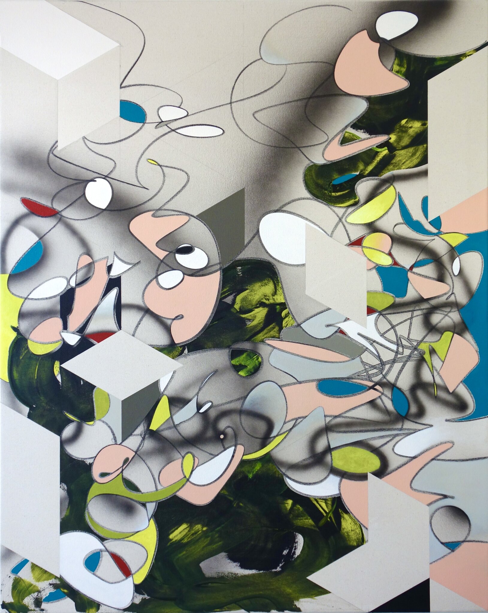 untitled(5)-acryl on canvas-150 x 120 cm